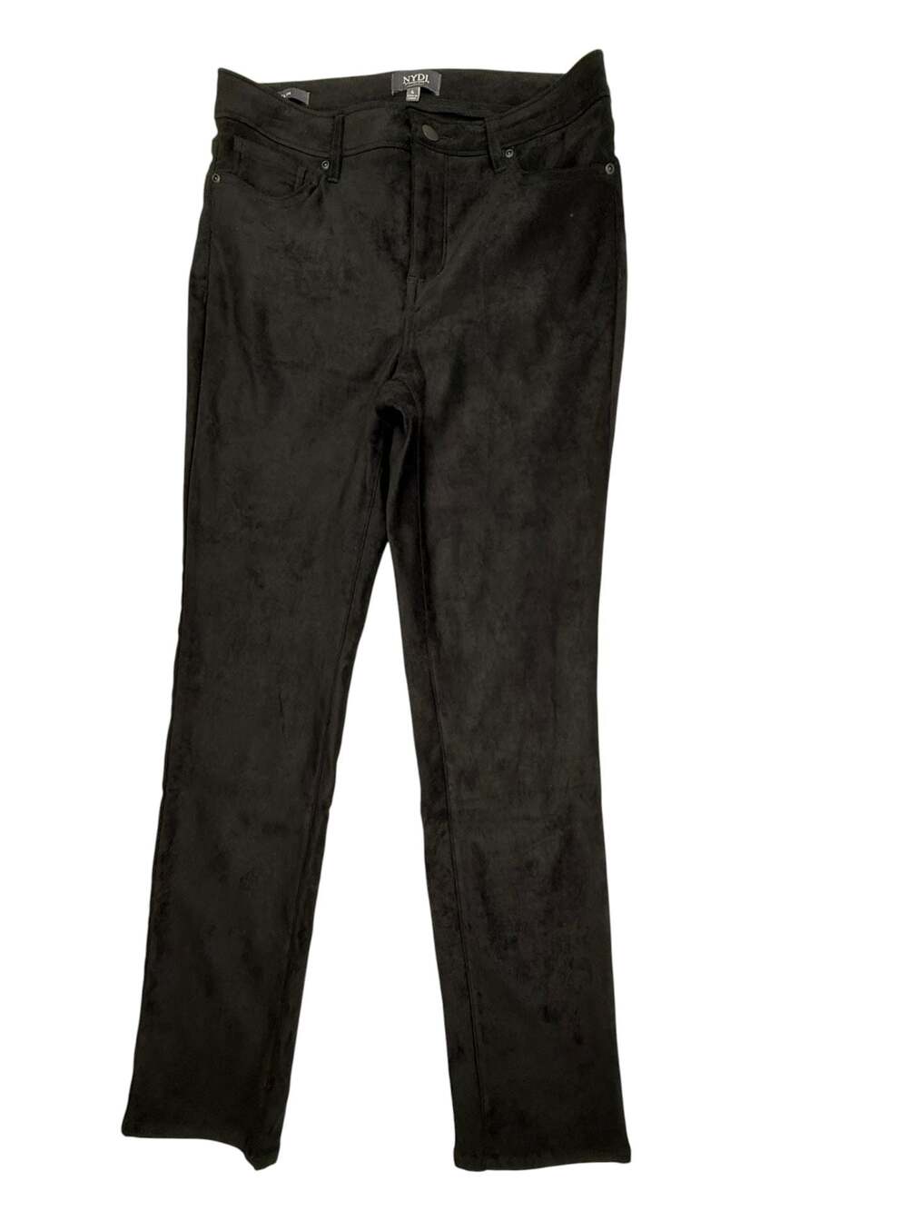 NYDJ Sheri Slim Faux Suede Pants with Lift Tuck Technology